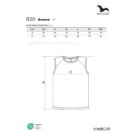 Schnelltrocknendes Herren-Tanktop Malfini Breeze 820 weiß
