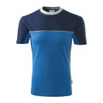 Zweifarbiges Unisex-T-Shirt Malfini Colormix 109 schwarz
