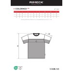 Tričko unisex dvoubarevné Malfini Colormix 109 žlutá