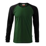 Unisex Langarm T-Shirt Malfini Street LS 130 weiß