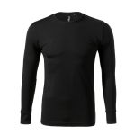 Herren Langarm-Merino-T-Shirt Malfini Merino Rise LS 159 schwarz