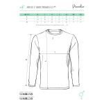 Unisex Langarm-T-Shirt Malfini Progress LS P75 weiß