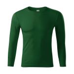 Unisex Langarm-T-Shirt Malfini Progress LS P75 weiß