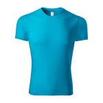 Tričko unisex rychleschnoucí Malfini Pixel P81 tyrkysová