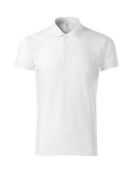 Herren Poloshirt Malfini Joy P21 weiß