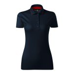 Women's polo shirt mercerized cotton Malfini Grand 269 white