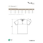 Polokošile pánská styl bomber Malfini Diamond 273 námořní modrá