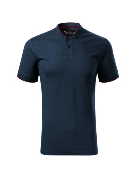 Herren-Poloshirt im Bomberstil Malfini Diamond 273 weiß