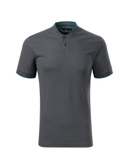Herren-Poloshirt im Bomberstil Malfini Diamond 273 weiß