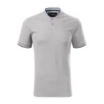 Herren-Poloshirt im Bomberstil Malfini Diamond 273 weiß