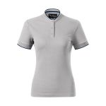 Damen-Poloshirt im Bomber-Stil Malfini Diamond 274 weiß