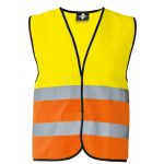 Warnweste Basic Korntex KXVW Wolfsburg neongrün