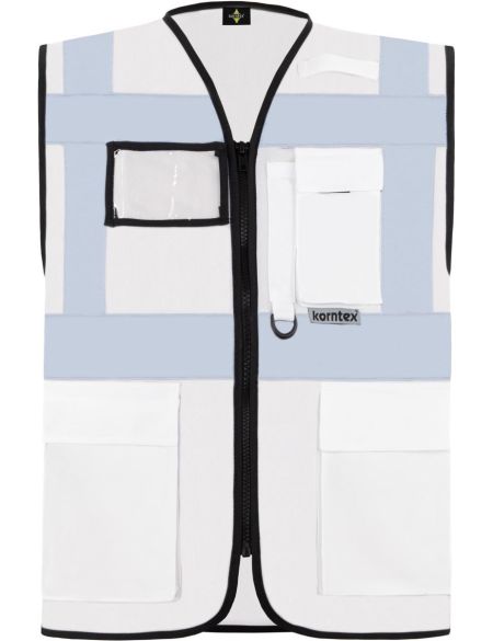 Multifunctional vest Korntex KXMF Berlin white