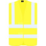 Vest with four reflective stripes Korntex KXVR Hannover black