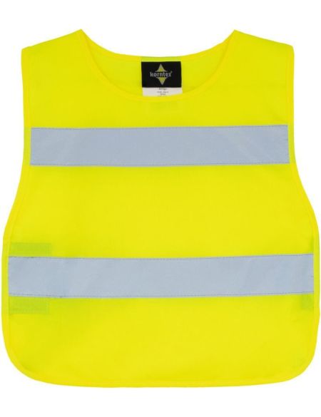 Warnschutzponcho Korntex P100 neongrün