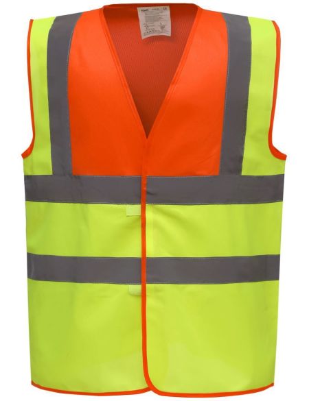 Hi-Vis safety vest Yoko HVW100 white