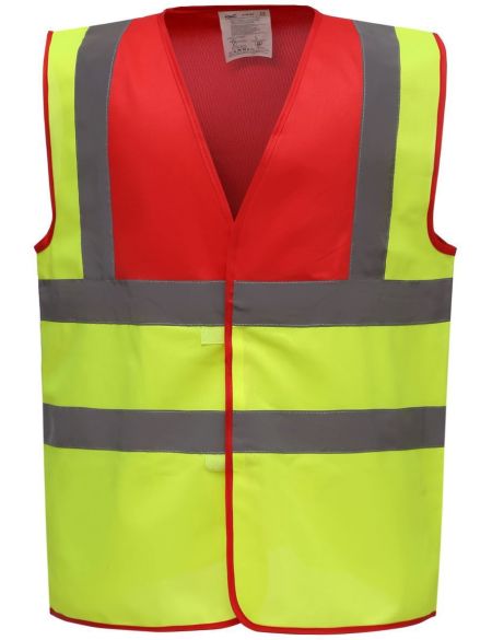 Warnweste Yoko HVW100 weiß