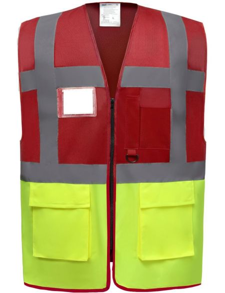Vesta multifunčkní Hi-Vis celopropínací zip
