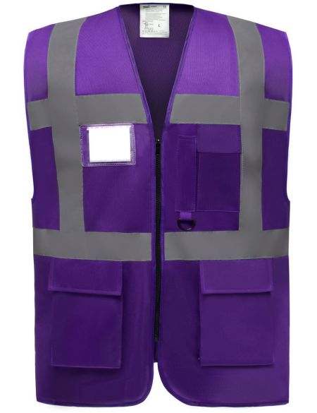 Vesta multifunčkní Hi-Vis celopropínací zip