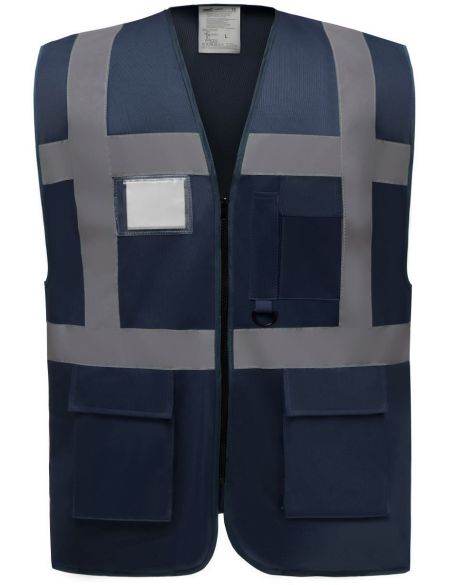 Vest multifunctional Hi-Vis Yoko HVW801 white