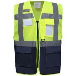Vesta síťovaná bezpečnostní Yoko HVW820 hi vis yellow/navy