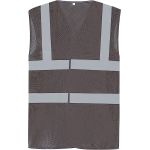 Hi-Vis safety mesh vest Yoko HVW120 white