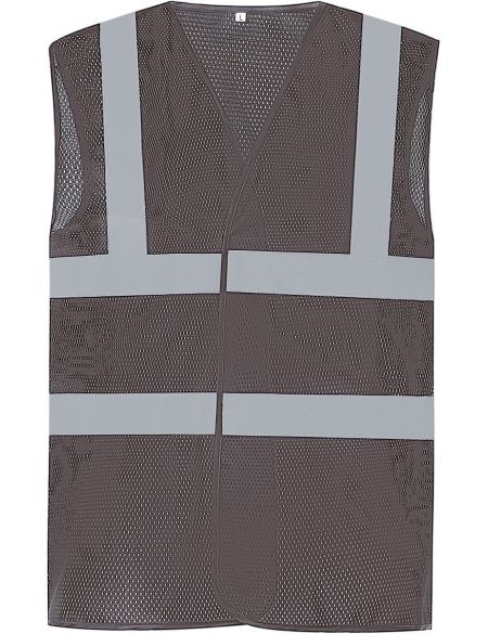 Hi-Vis safety mesh vest Yoko HVW120 white