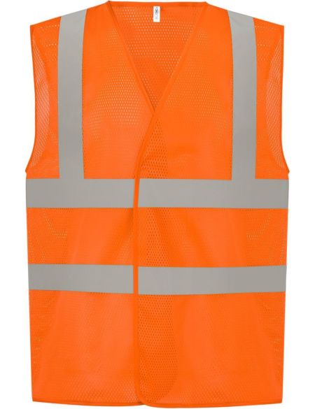 Hi-Vis-Sicherheitsnetzweste Yoko HVW120 weiß