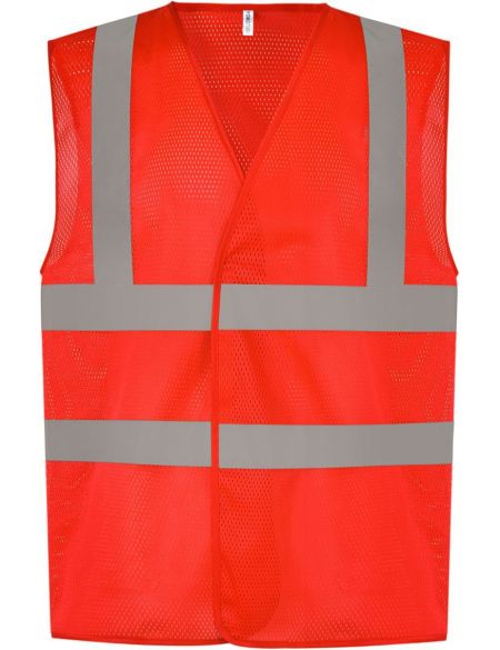 Hi-Vis-Sicherheitsnetzweste Yoko HVW120 weiß