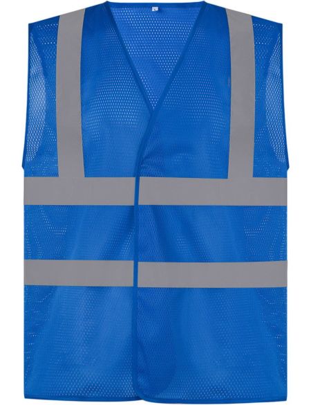 Hi-Vis safety mesh vest Yoko HVW120 white