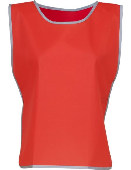 Vesta Tabard Hi-Vis gumička a suchý zip na obou stranách