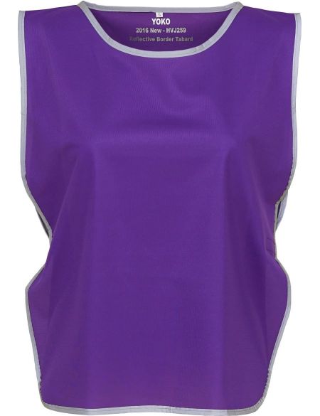 Vest Tabard Hi-Vis Yoko HVJ259 white