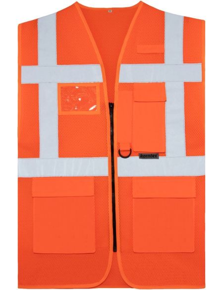 Vesta multifunkční síťovaná Korntex KXCMMF Larisa hi vis yellow