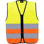 Children's safety vest Korntex KWRX Aalborg neon green