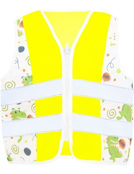 Children's safety vest Korntex ACTION silver/fire department