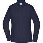 Women's poplin slim fit shirt with long sleeves Daiber JN1371 white