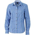 Damen Karo Langarmshirt Daiber JN637 Grün/Weiß