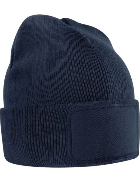 Čepice dětská s nášivkou Beechfield B445B black