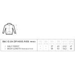 Mikina dětská s kapucí BC ID.334 Zip Hood kids black