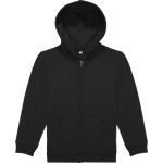 Mikina dětská s kapucí BC ID.334 Zip Hood kids black