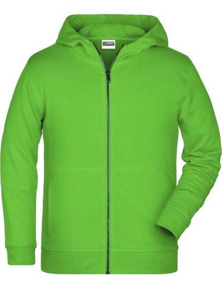 Mikina dětská s kapucí na zip