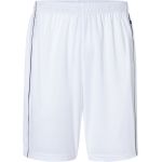 Basic Daiber JN387 team sports shorts white/black