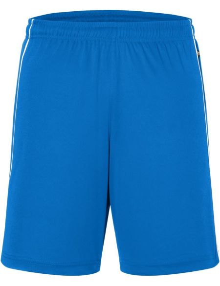 Basic Daiber JN387 team sports shorts white/black