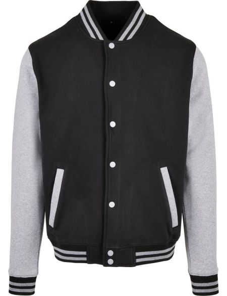 Sweatshirt College Build your Brand BB004 black/white
