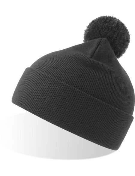 Čepice pletená s bambulí