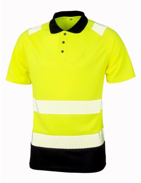 Halbsicheres Result R501X fluoreszierend gelb/schwarz