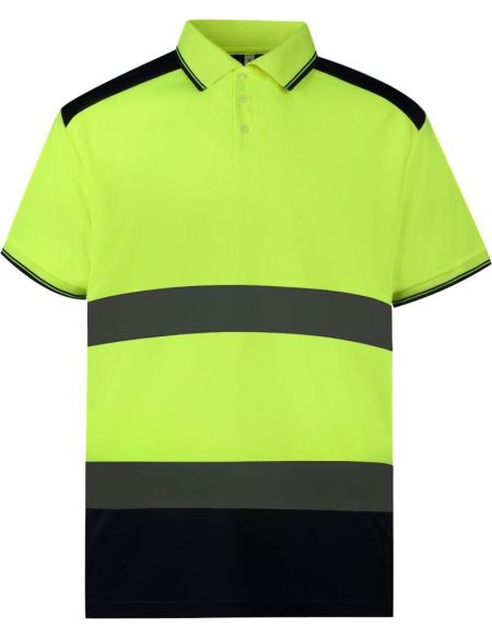 Polo piqué bezpečnostní Hi-Vis