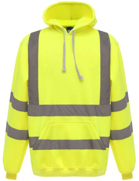 Hoodie with safety features Yoko HVK 05 black