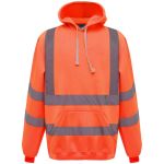 Hoodie with safety features Yoko HVK 05 black