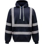 Hoodie with safety features Yoko HVK 05 black